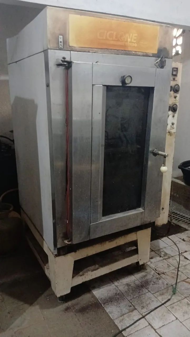 Forno para Padaria Cyclone Turbogas 8telas