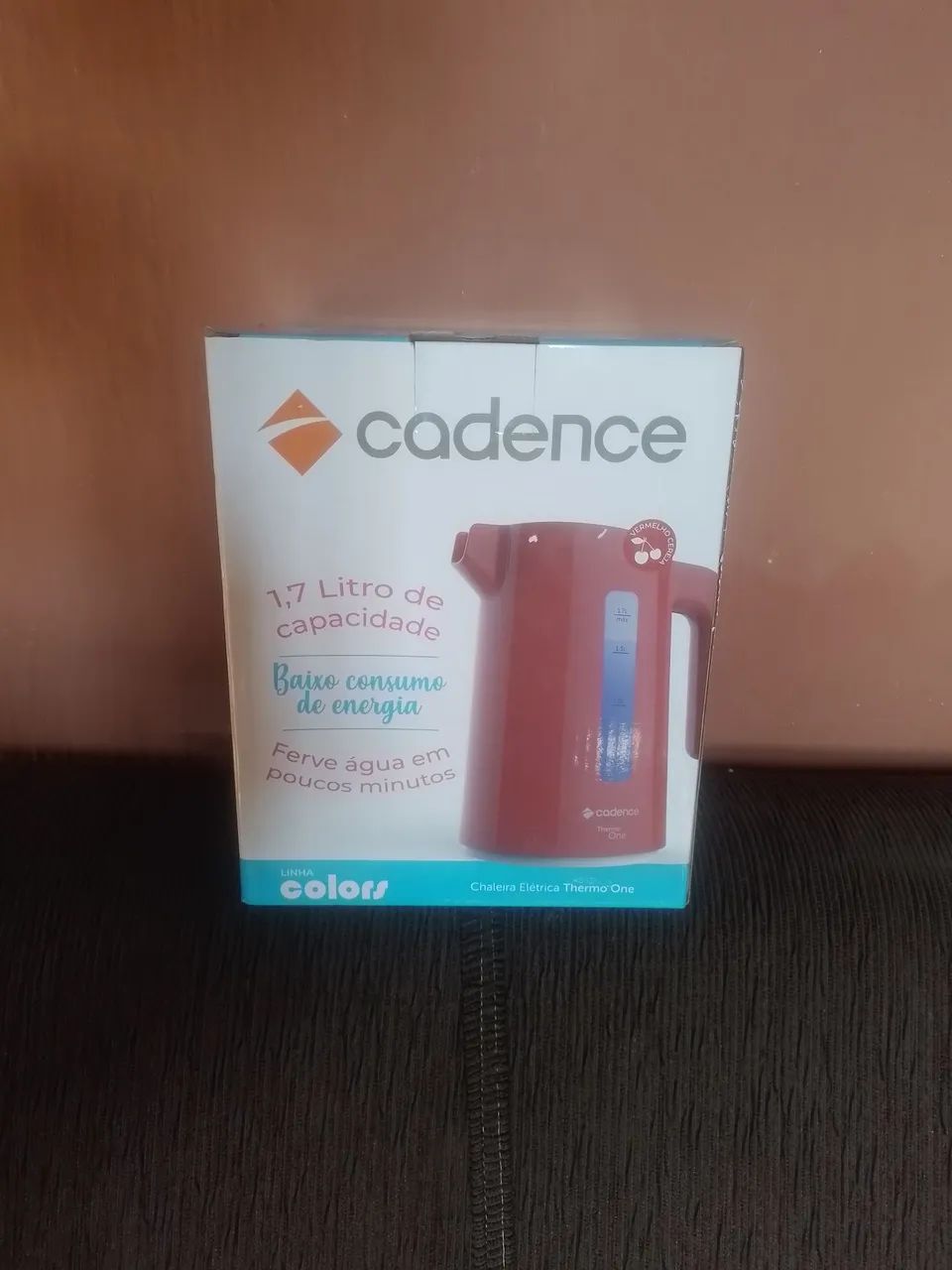 Chaleira Elétrica Cadence Thermo One 1,7 Litros - Vermelho