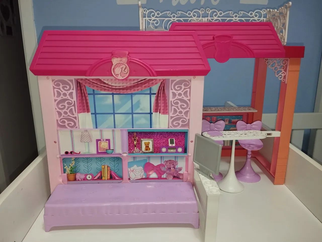 Casinha + moto da Barbie - Foto 2