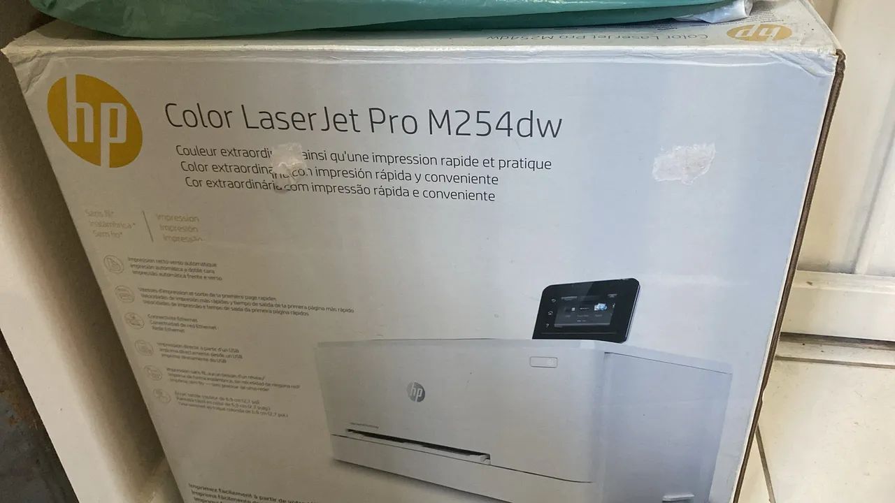 Impressora HP Color LaserJet Pro M254dw