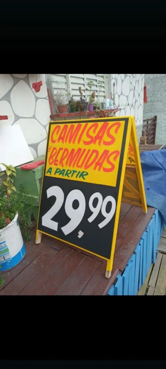 Placas,faixas,cavaletes..para divulgação do seu comércio. Zap * - Foto 3