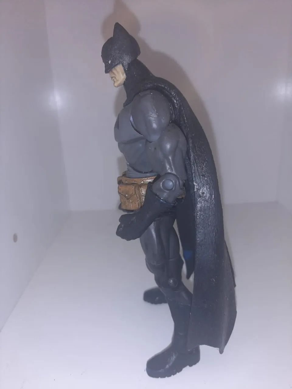 Boneco Batman Dc Super Heroes S3 Select Sculpt Series Custom Raro - Foto 4
