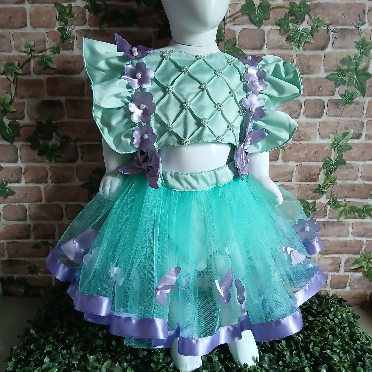 Romper Jardim encantado 