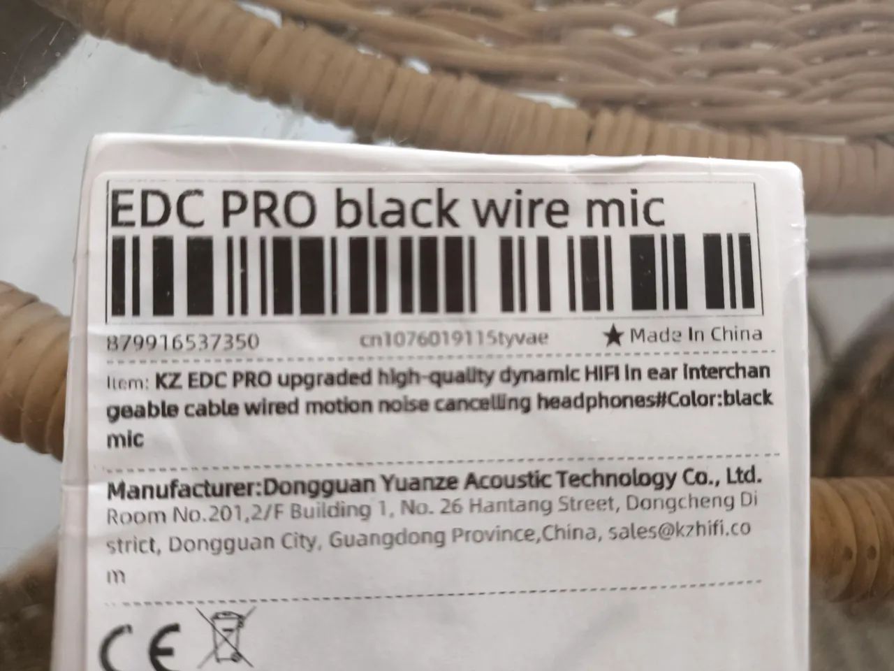 KZ-EDC Pro com microfone  - Foto 2