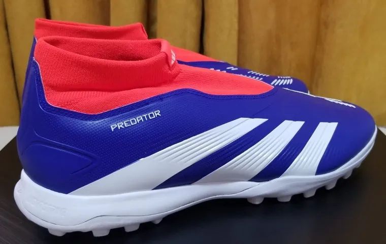 Chuteira Society Adidas sem Cadarços Predator League "ler a descrição" - Foto 2