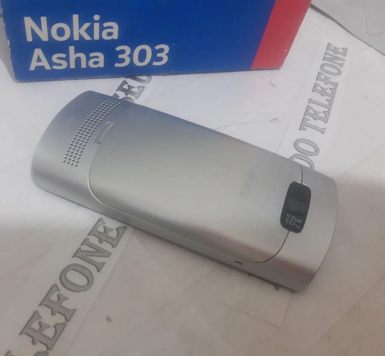 Nokia asha 303 TOUCH + TECLADO celular antigo RELIQUIA  - Foto 6