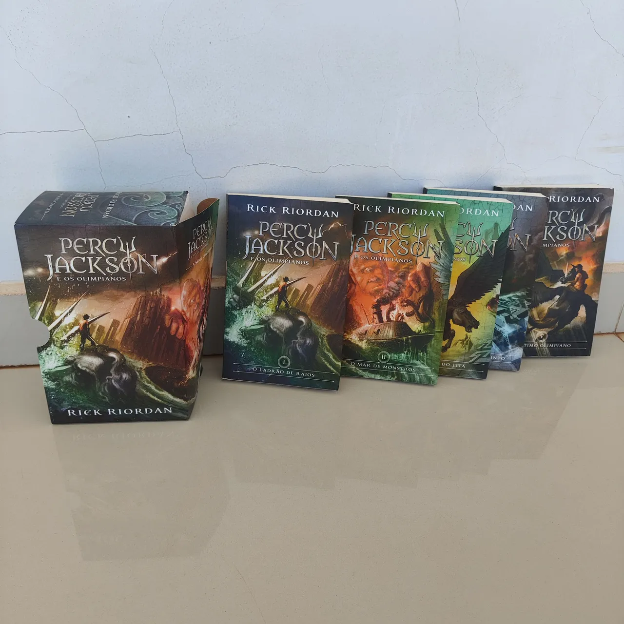 Coleção Percy Jackson e Os Olimpianos Completa