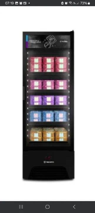 Congelador Expositor Vertical Metalfrio All Black 220V (Usado) - Foto 4