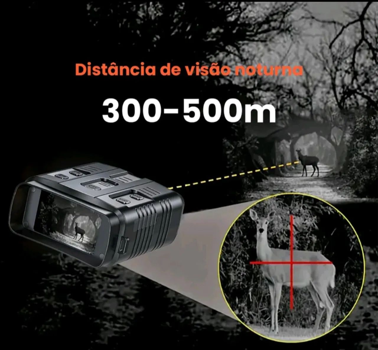 Monoculo  Visão Noturna Infravermelho 500m - Foto 3