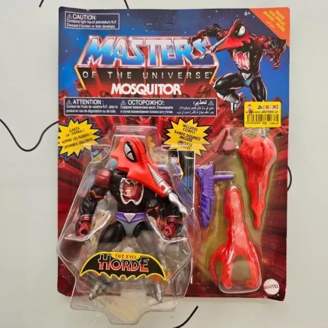 Boneco Action Figure He-man Mosquitor Motu Origins Novo Lacrado GYY63