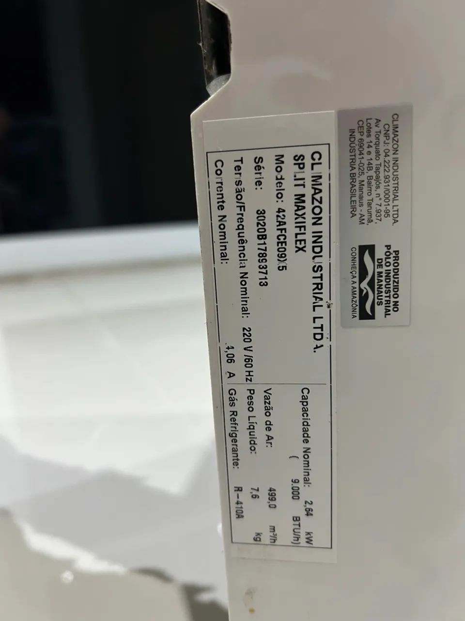 Ar Condicionado split 9000 BTUs Maxiflex da Midea  - Foto 2