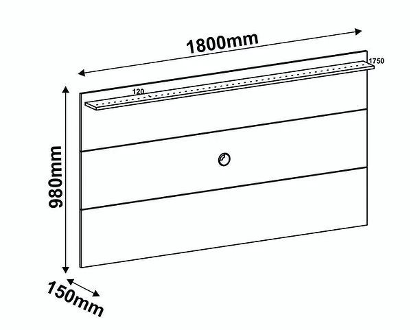 Fabuloso Painel Slim para TVs até 55' - Entrega e montagem Grátis p/ Fortaleza - Foto 4