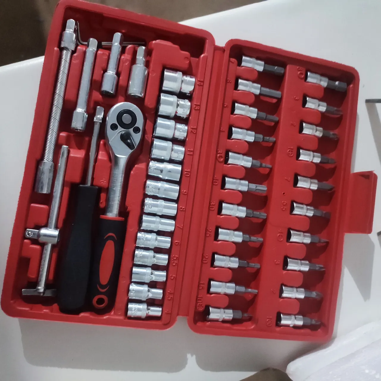 Jogo de Soquetes e Bits 40 Peças