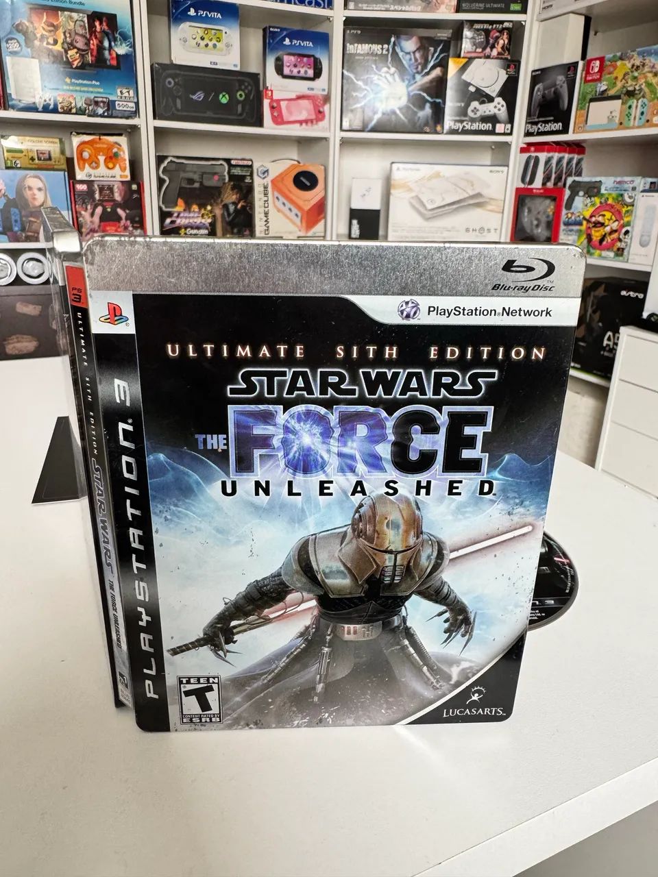 Vendo Star Wars The Force Unleashed Ps3 Steelbook semi novo