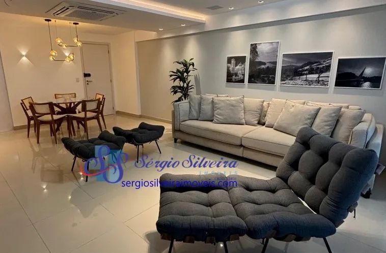 Amplo apartamento com 4 suítes e varanda gourmet - Foto 3