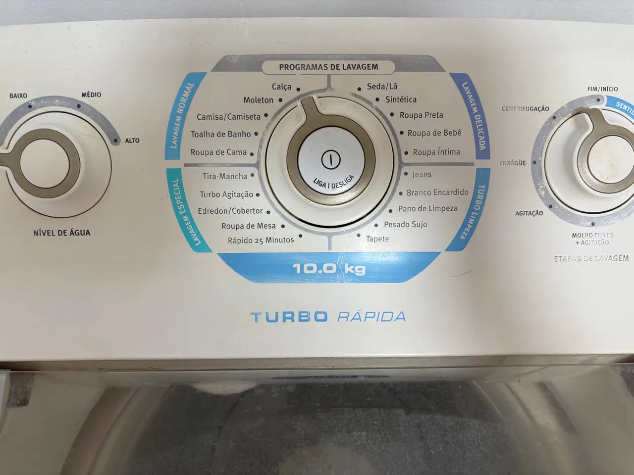 Máquina de Lavar Eletrolux 10kg Usada