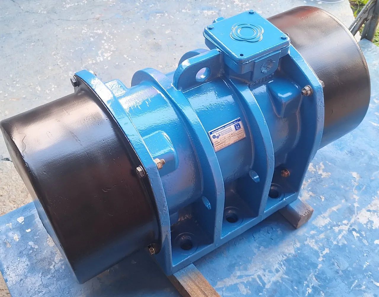 Motovibrador trifásico 5 cv rpm 1752. Baixa rotação - Foto 5