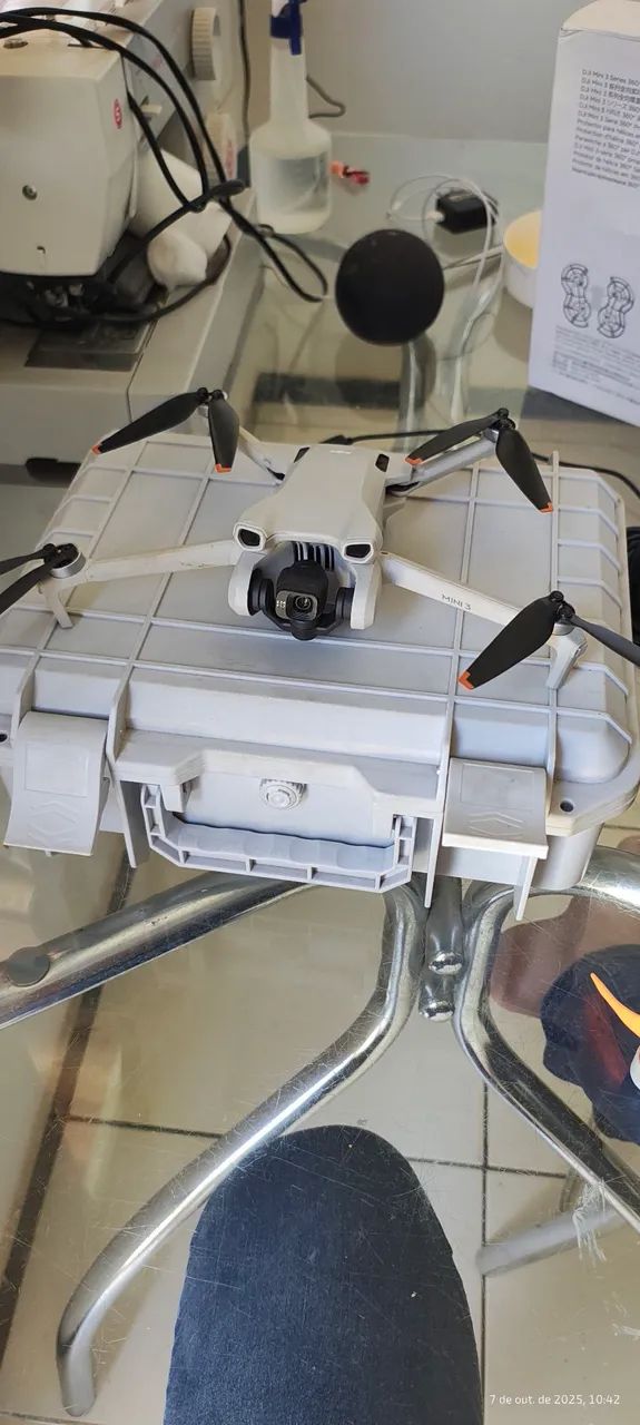 Drone dji mini 3 com tela  - Foto 4