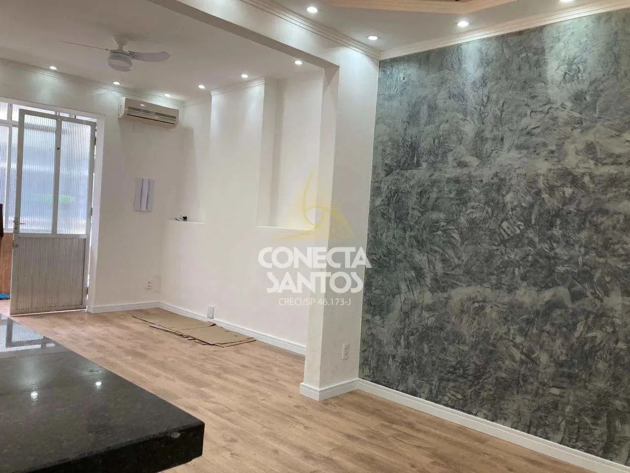 Apartamento com 2 quartos, Centro, São Vicente - R$ 390 mil, Cod: 1196 - Foto 4