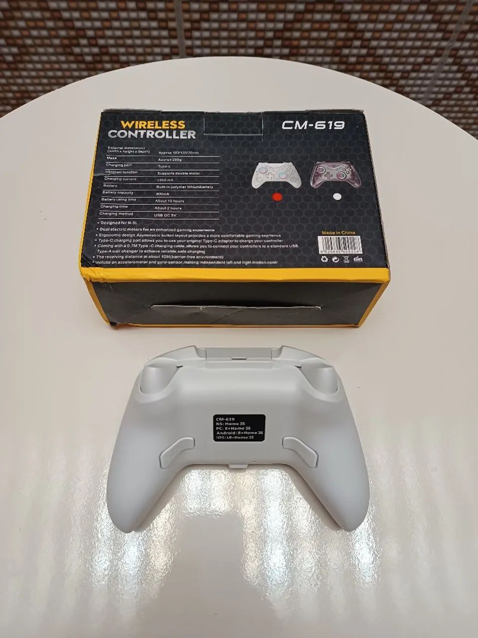 Controle Wireless para Nintendo Switch, PC, Android e iOS - Foto 2