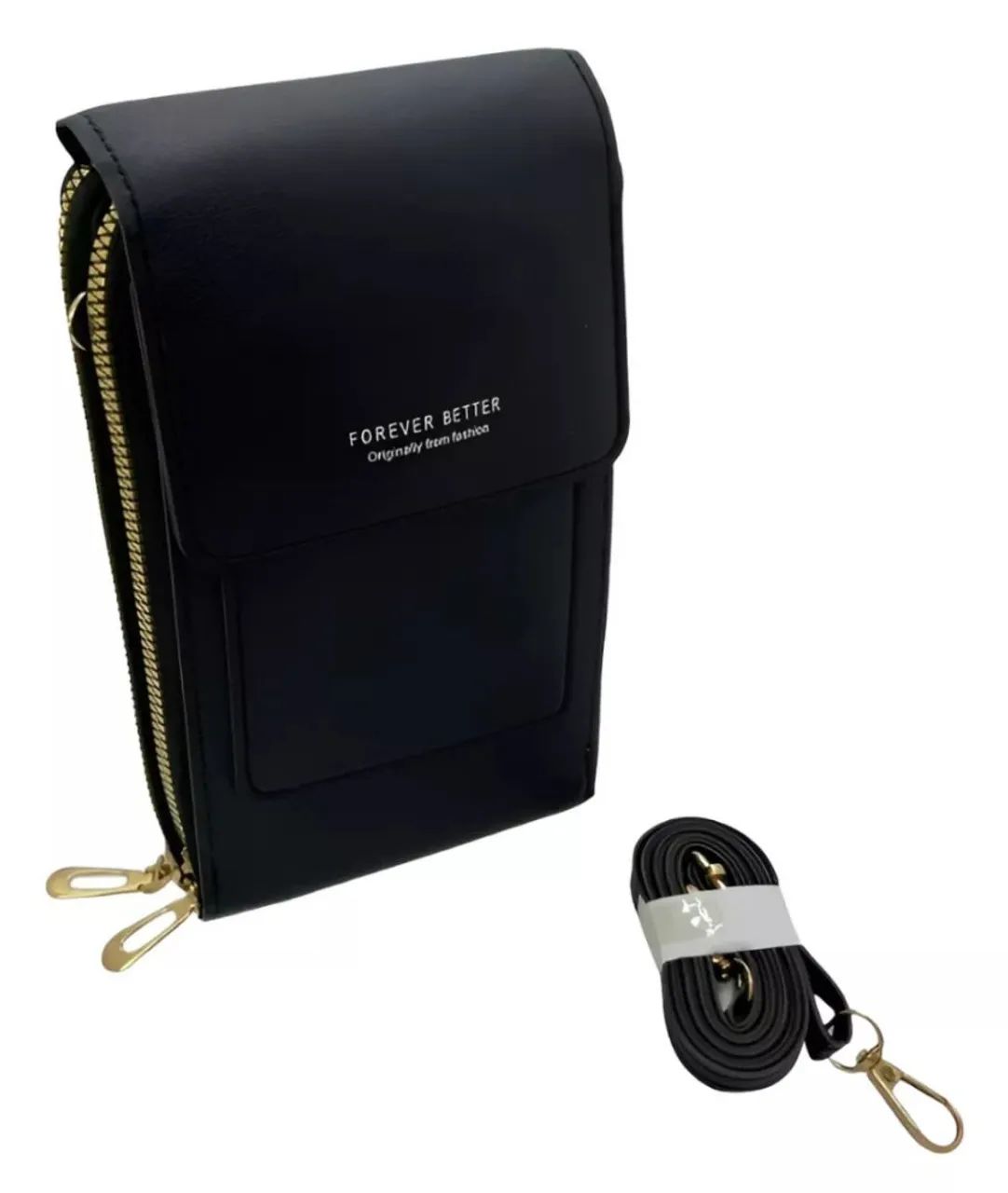 Bolsa de Ombro Forever Better Preta