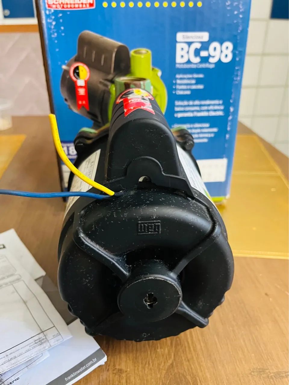 Motobomba Centrífuga Schneider BC-98 - Foto 2