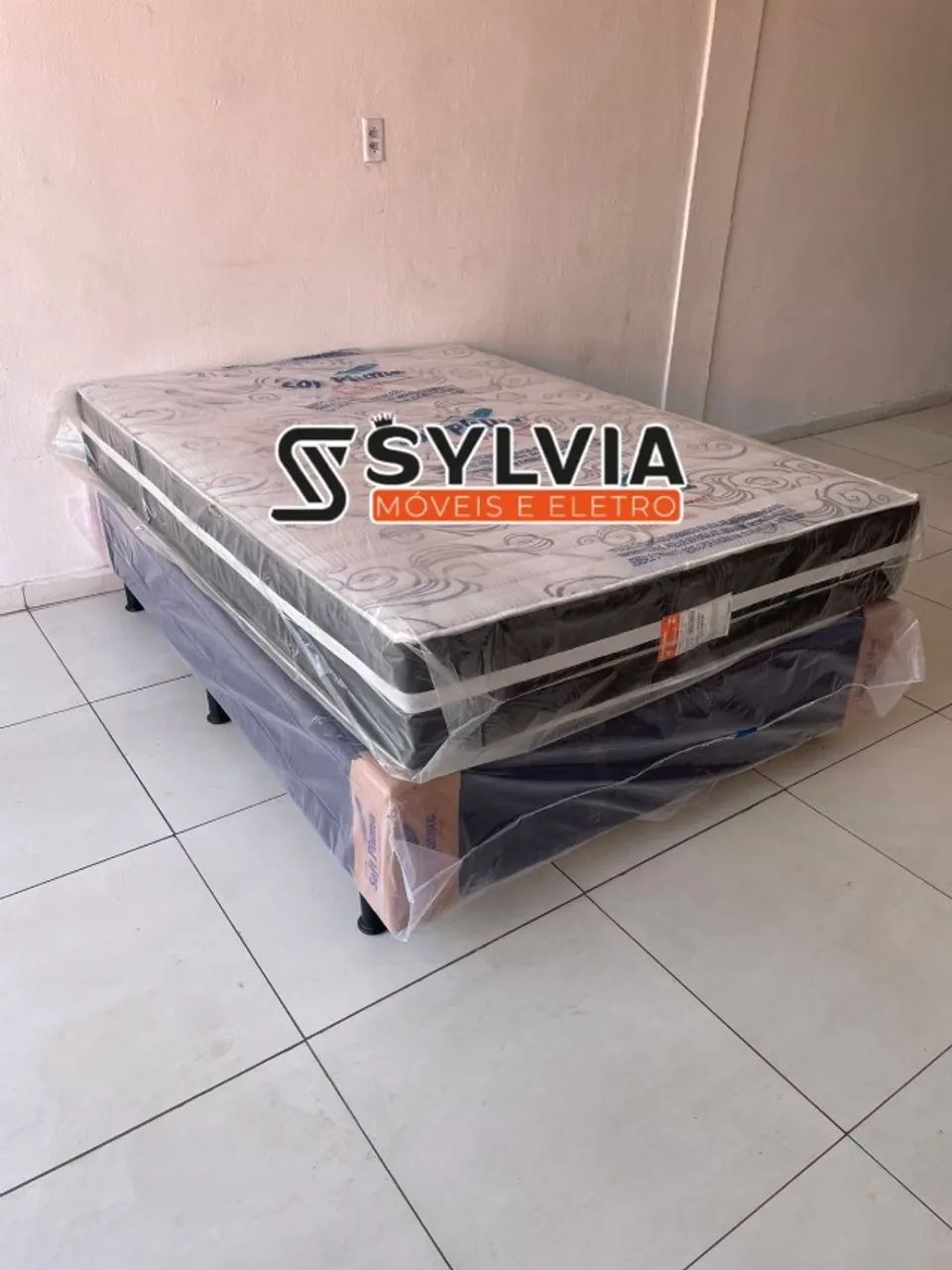 Cama Box casal (colchão 24cm+Base)