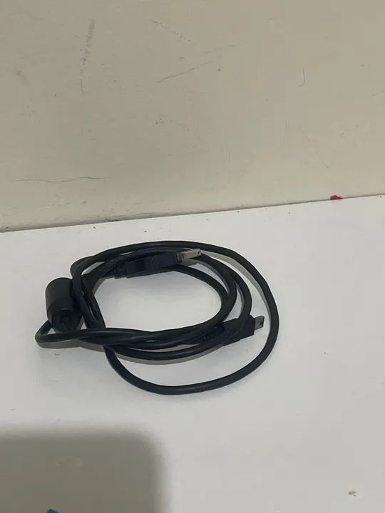 Controle DualShock 3 PS3 com cabo- Azul e Preto - Foto 2