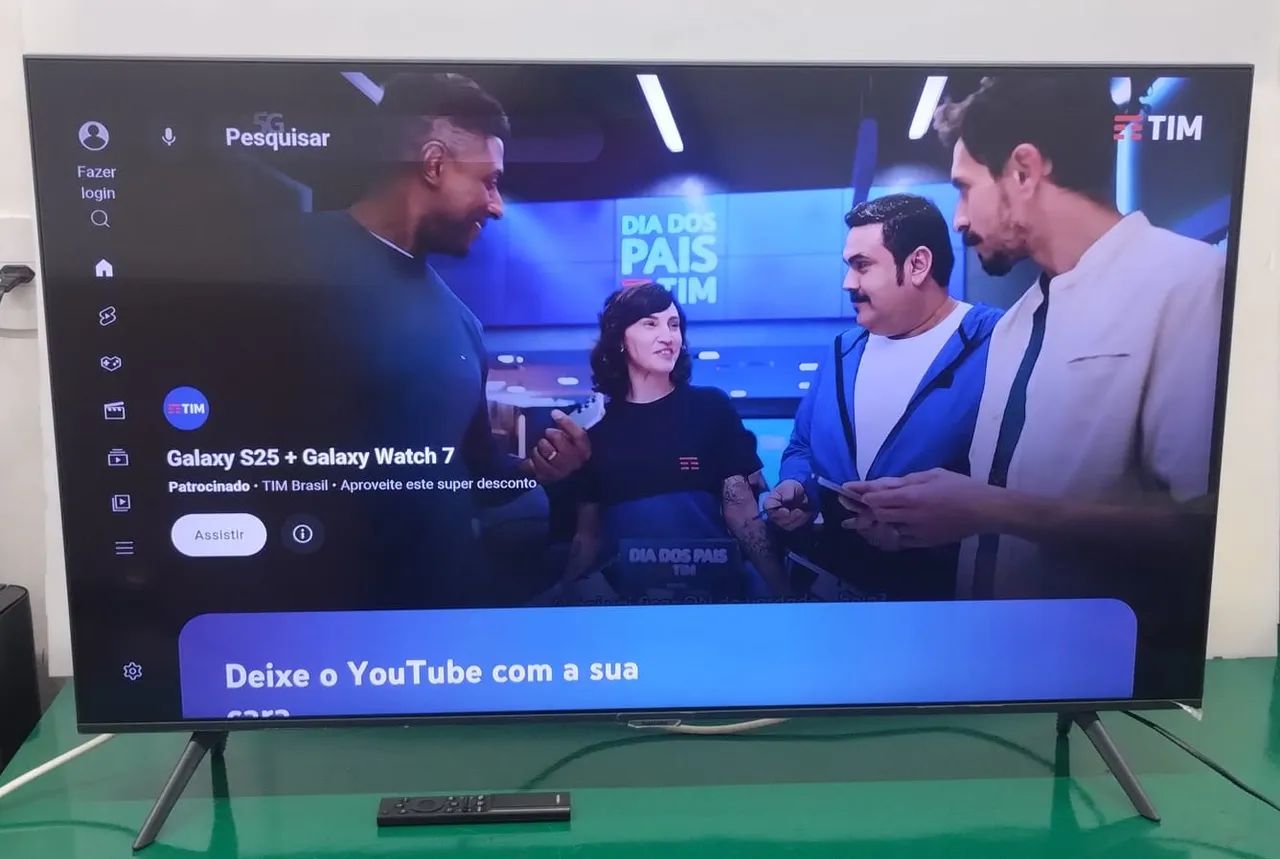 TV SMART SAMSUNG 43 POLEGADAS 4K BORDA INFINITA  - Foto 4