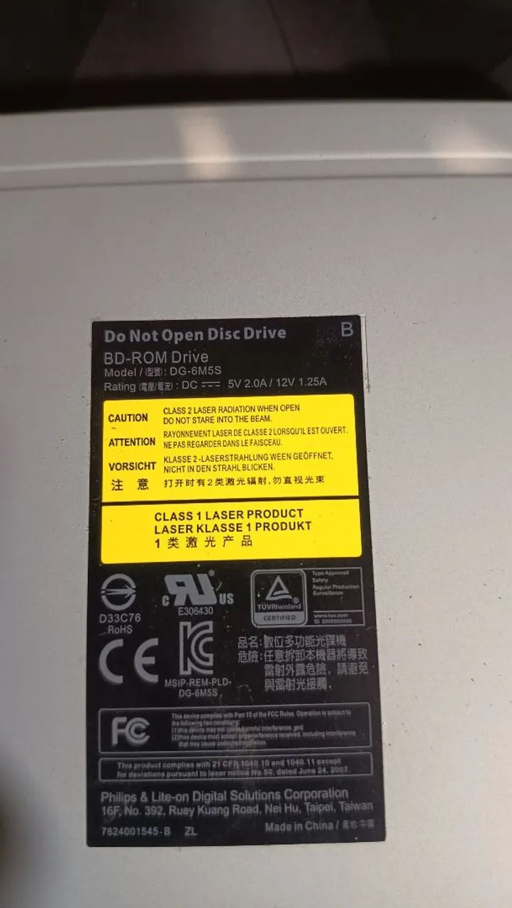 Leitor de Disco Blu-ray do Xbox One X original  - Foto 3