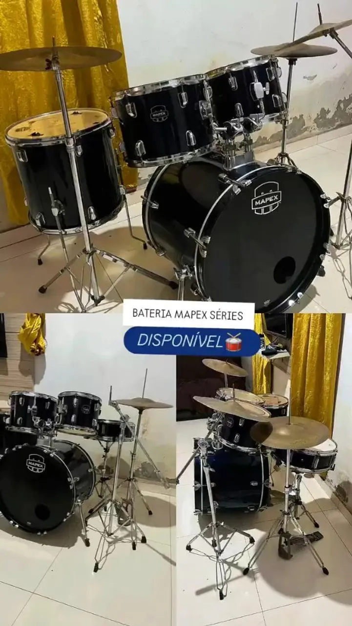 Bateria Mapex Séries - Disponível