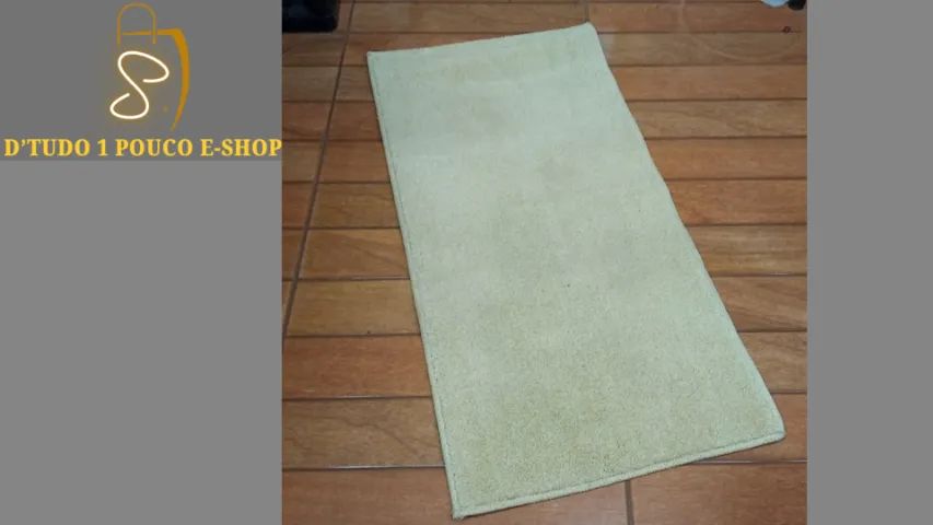 TAPETE PARA RECEPÇÃO- CASA- SALA- QUARTO- ESCRITÓRIO - PONTA DE ESTOQUE - 1,0M X 0,50CM 