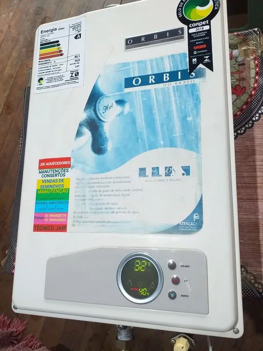 AQUECEDOR ORBIS 24 LITROS  - Foto 6