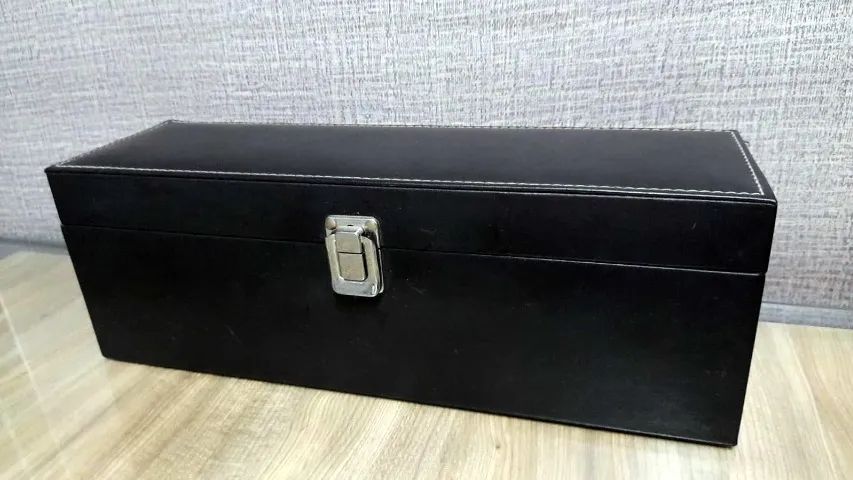 Vinho branco espumante brut França 750ml caixa com acessórios - Foto 4