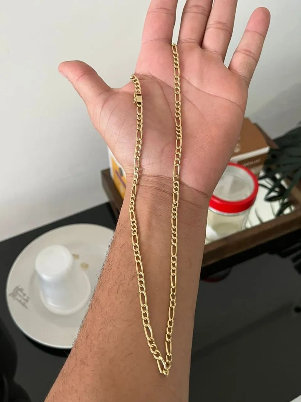 Corrente Ouro 18k  Nova modelo 3 por 1 - Foto 2
