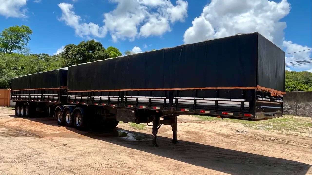 Bitrenzão 9 eixos Facchini 2017 chassis deslizante  - Foto 6