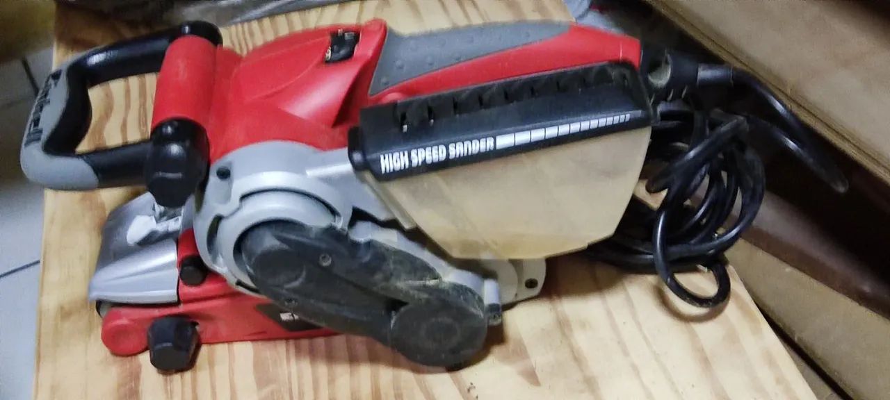 Lixadeira de cinta Einhell  - Foto 5