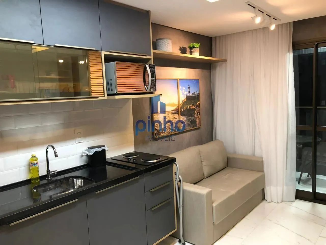Studio para Venda em Salvador, Barra, 1 dormitório, 1 banheiro, 1 vaga