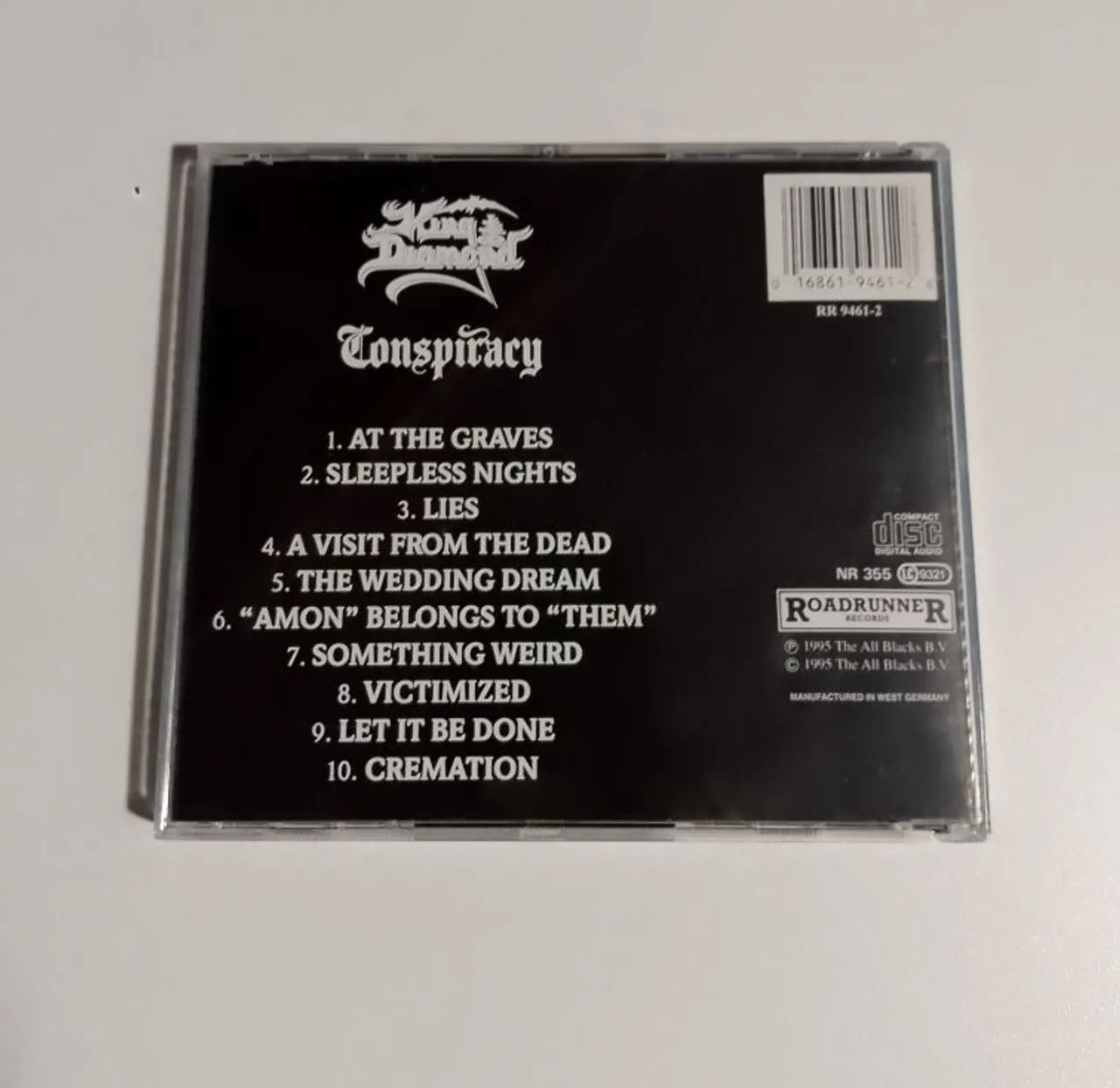 CD King diamond conspiração importado  - Foto 2