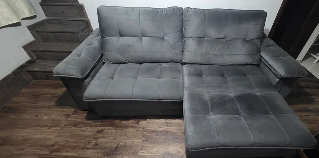 Sofá reclinável 2,50m, aceita proposta. 64962138954241121