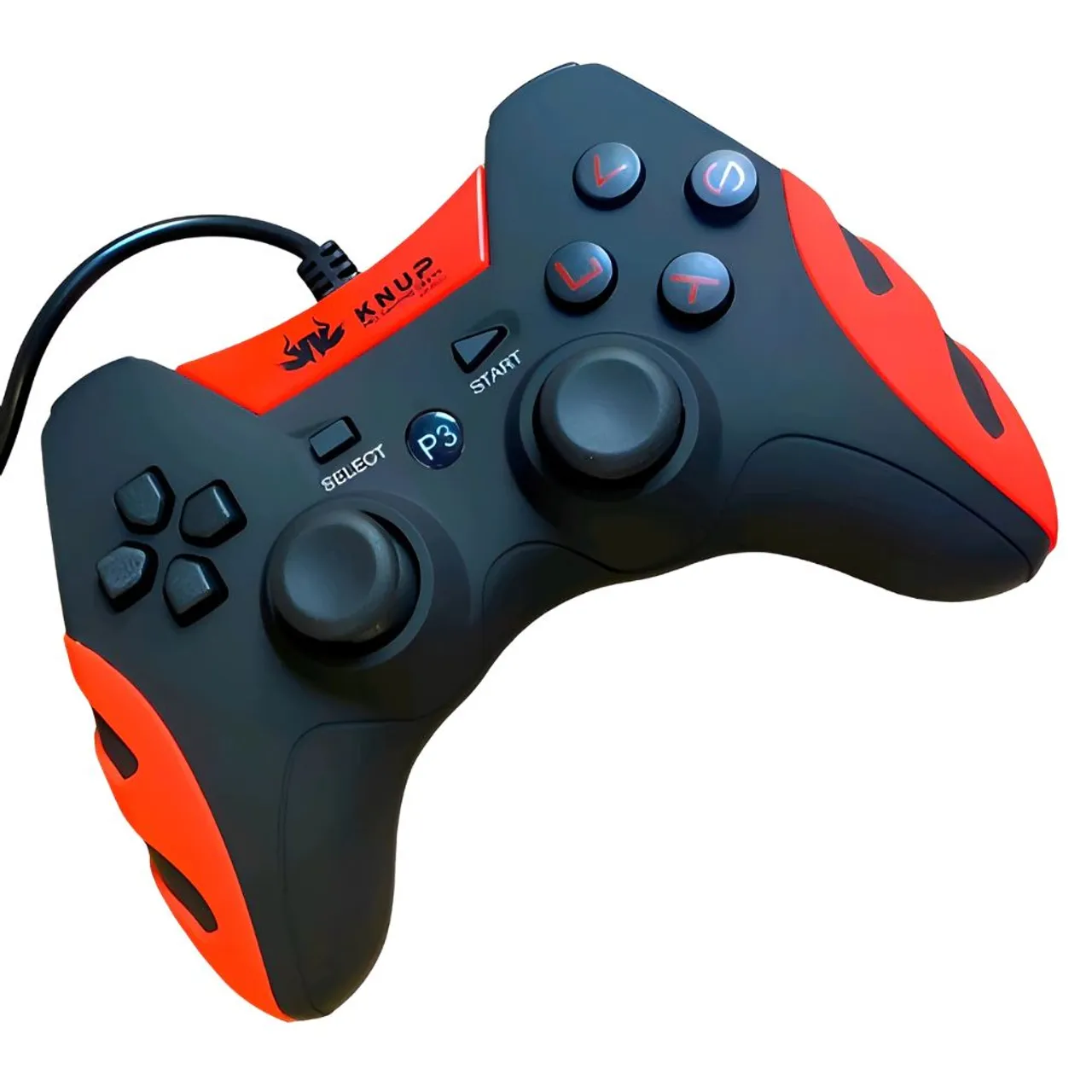 Controle Gamer KP-4040 com Fio - USB, Joystick