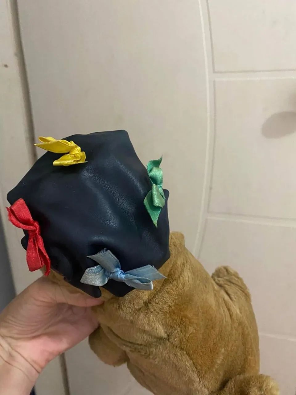Cachorrinho de pelúcia pintor  - Foto 2