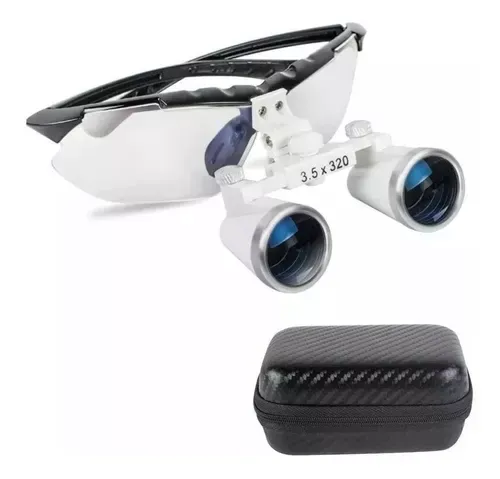 Lupa Oculos Cirurgico Dentista 3.5x420mm