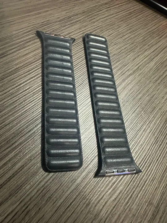 Pulseira Apple Watch - Midnight - Couro Original 41mm - S/M