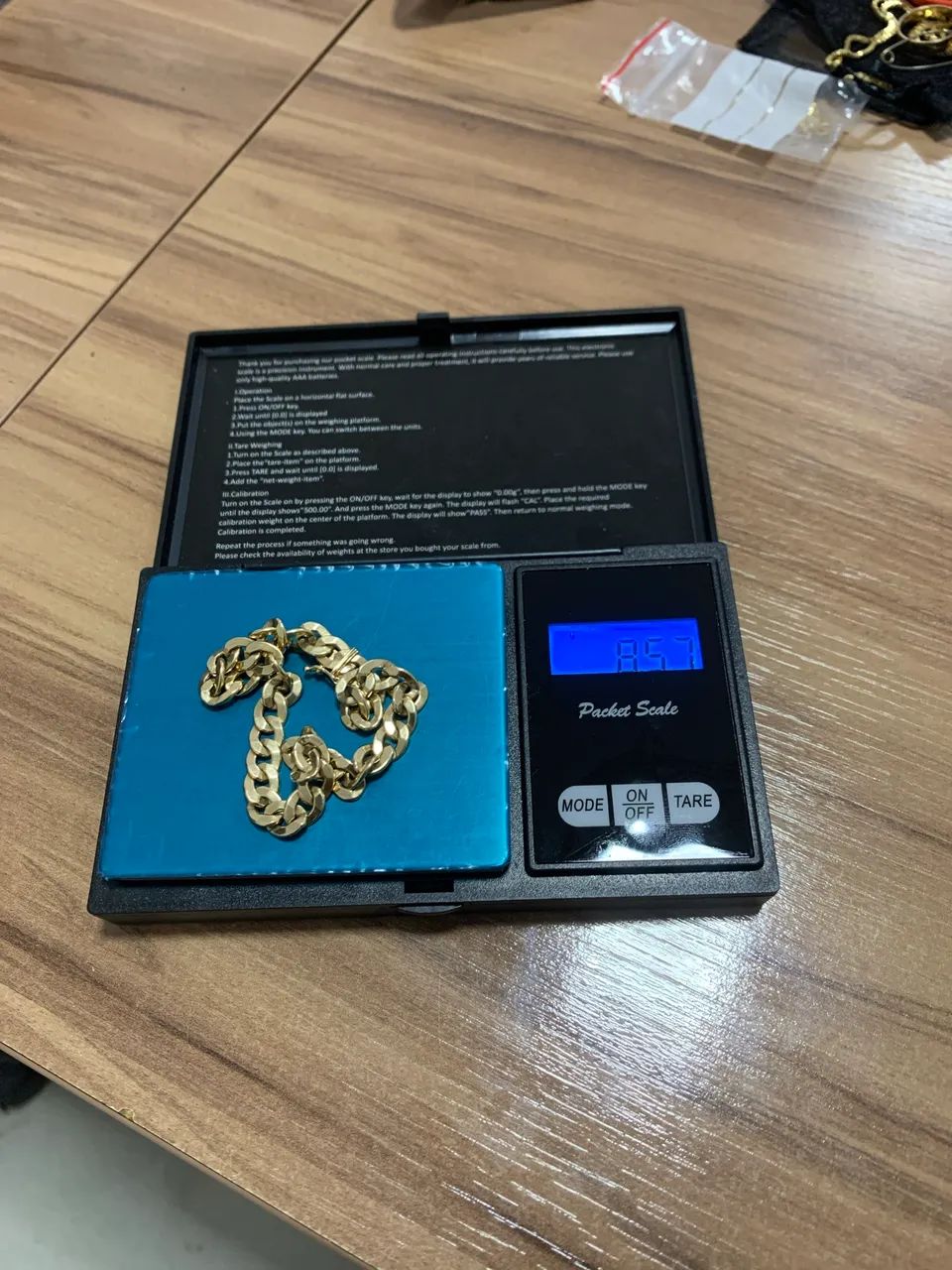 Pulseira de ouro 18k nova modelo grumet  - Foto 3