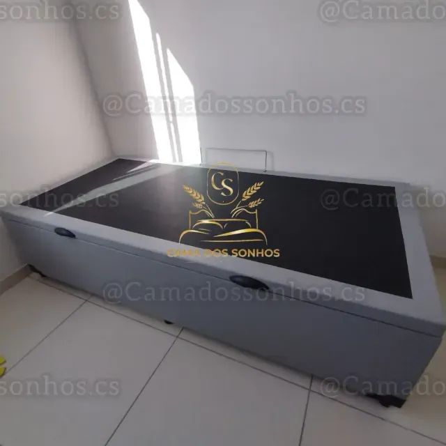CAMA BAÚ TODA NA MADEIRA E DE FÁBRICA CS - Foto 2