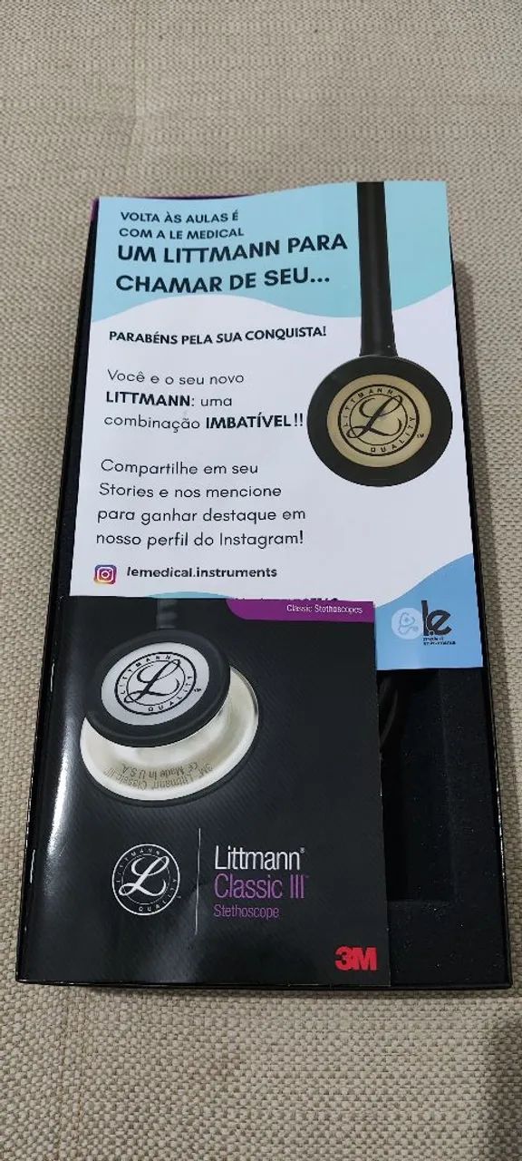 Estetoscópio Littmann Classic III - Chocolate Cobre - Foto 3