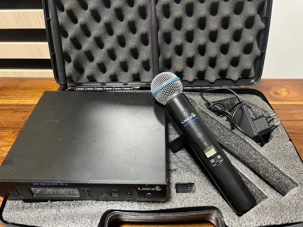 Microfone Sem Fio Lyco UHF RE-X