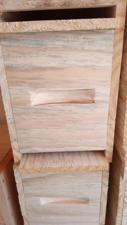 Caixa núcleo de 5 caixilhos para abelhas apis  - Foto 5