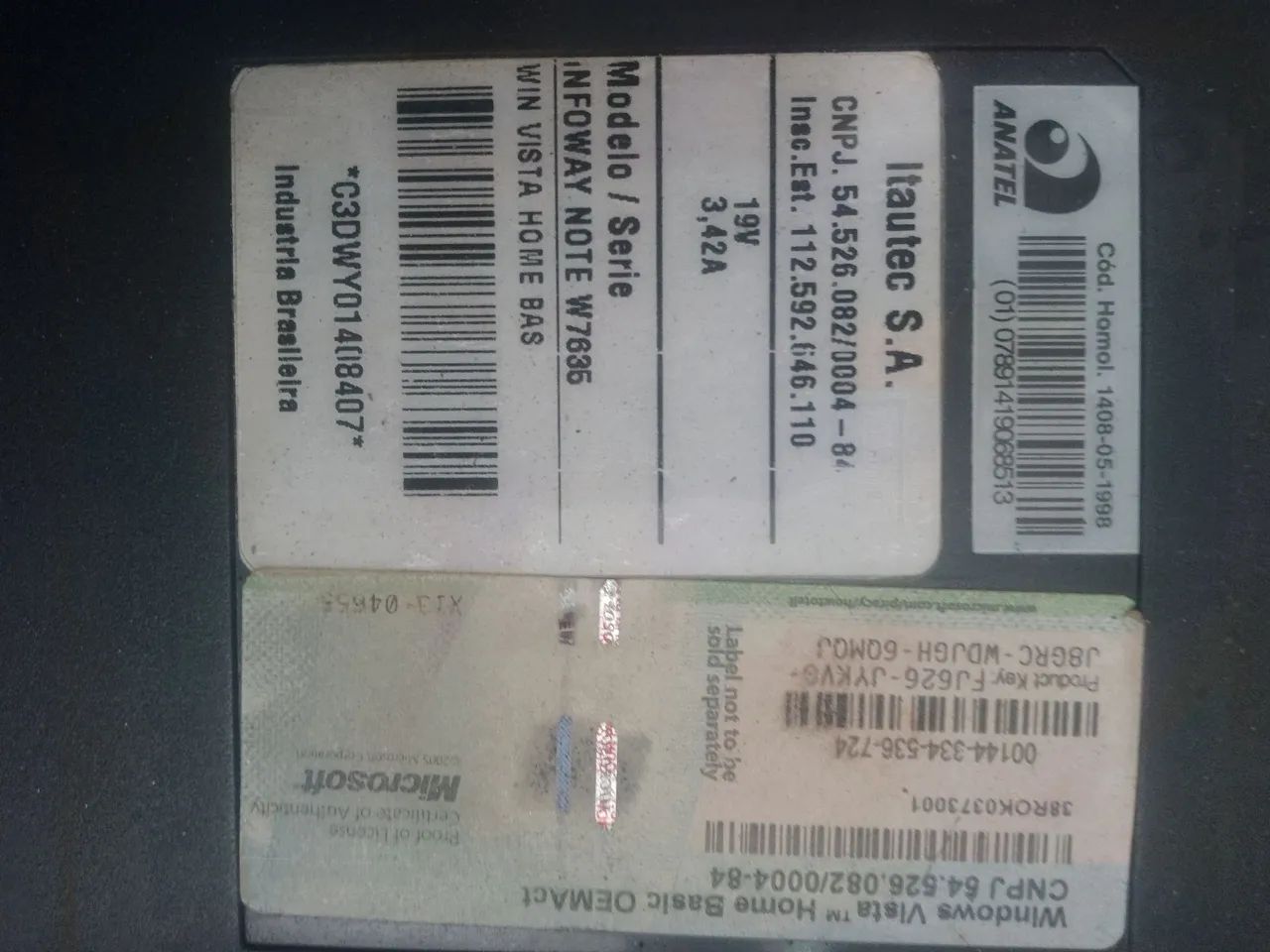 Notebook itautec placa mae ruim - Foto 4